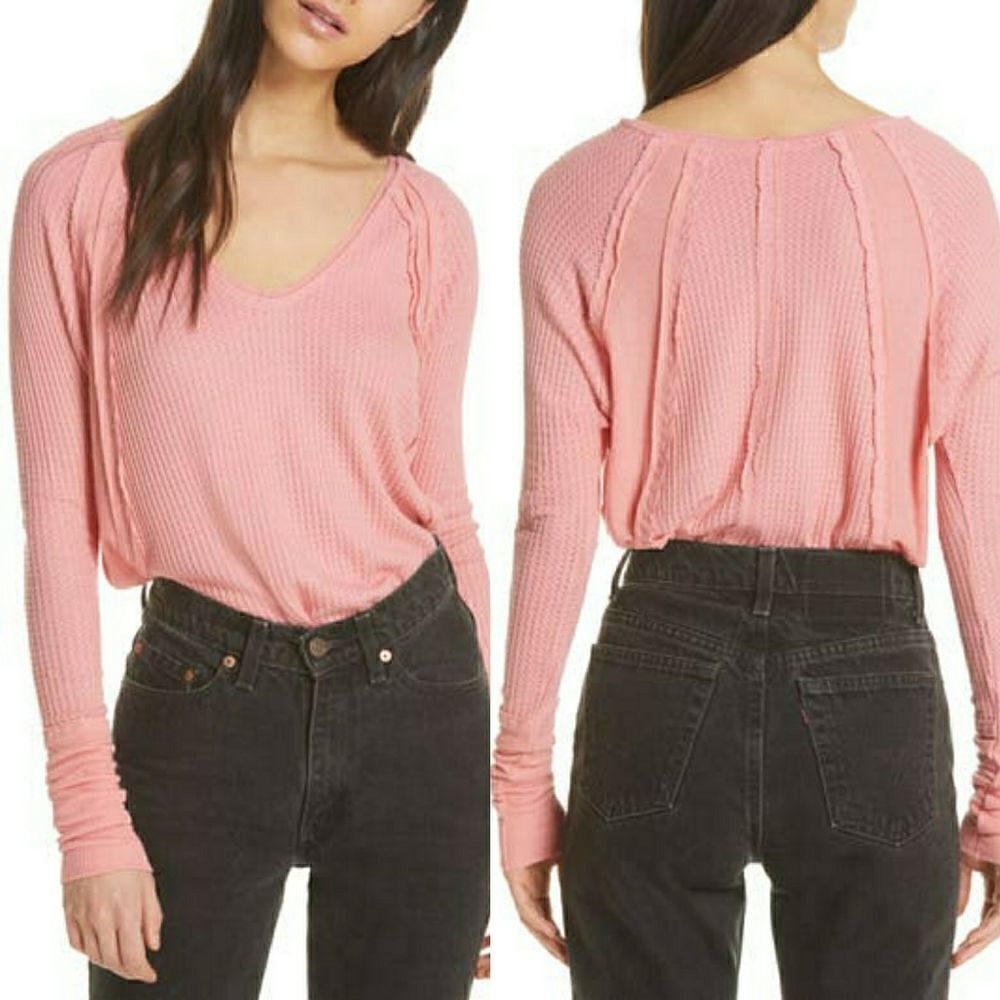 WE THE FREE Catalina V-Neck Thermal Top
